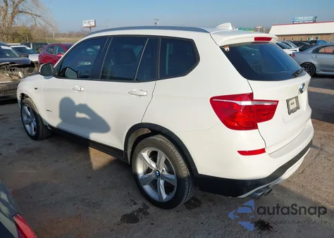 2017 BMW X3 Sdrive28I из США, поврежденный, VIN 5UXWZ7C36H0V86485